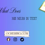 what does mh mean in text