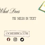 what does yw mean in text