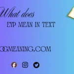 what does EYP mean in text