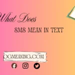 what does sms mean in text