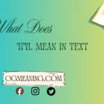 what does ttyl mean in text