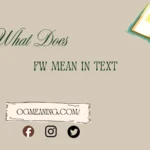 what does fw mean in text