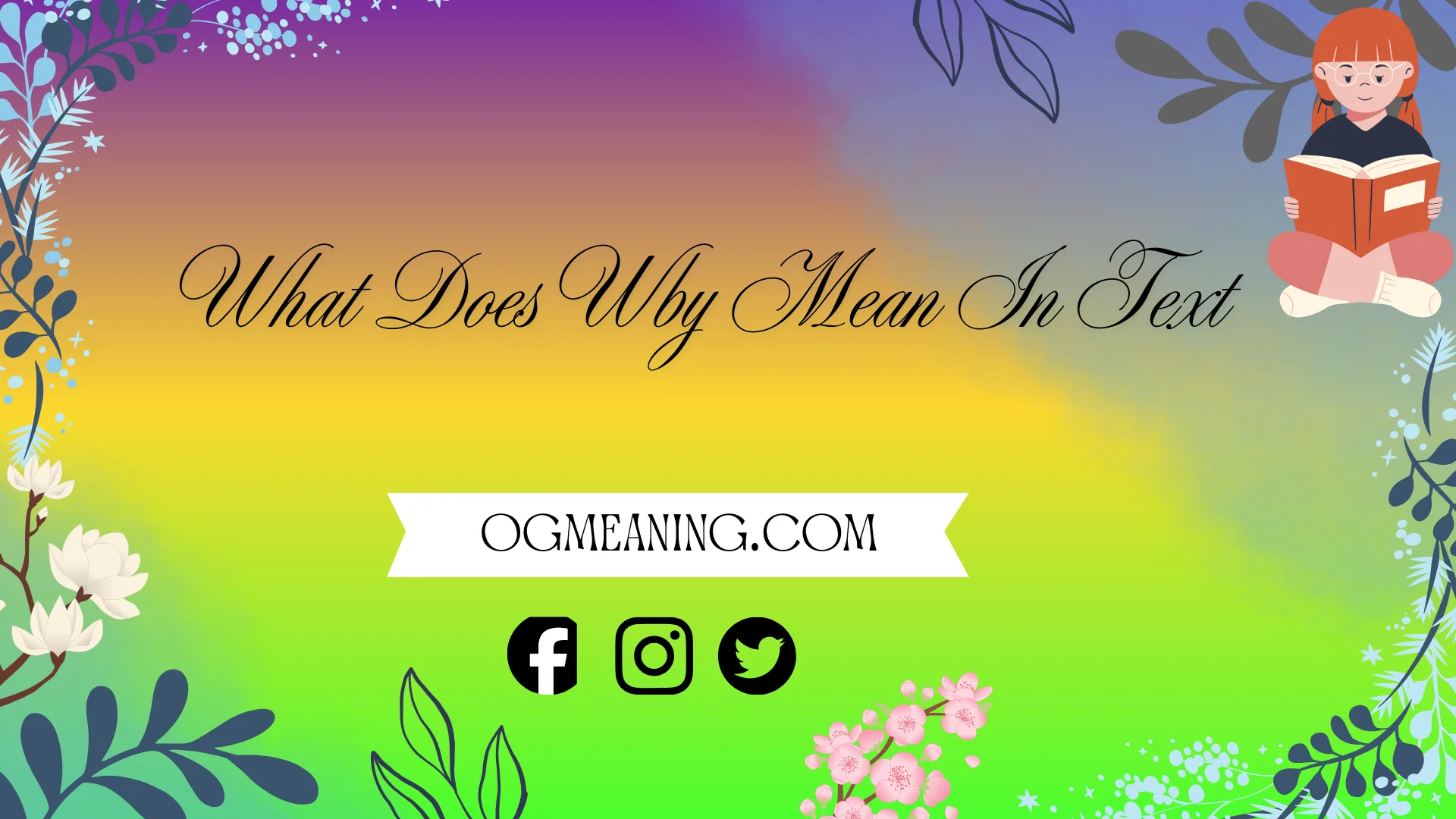 what does wby mean in text