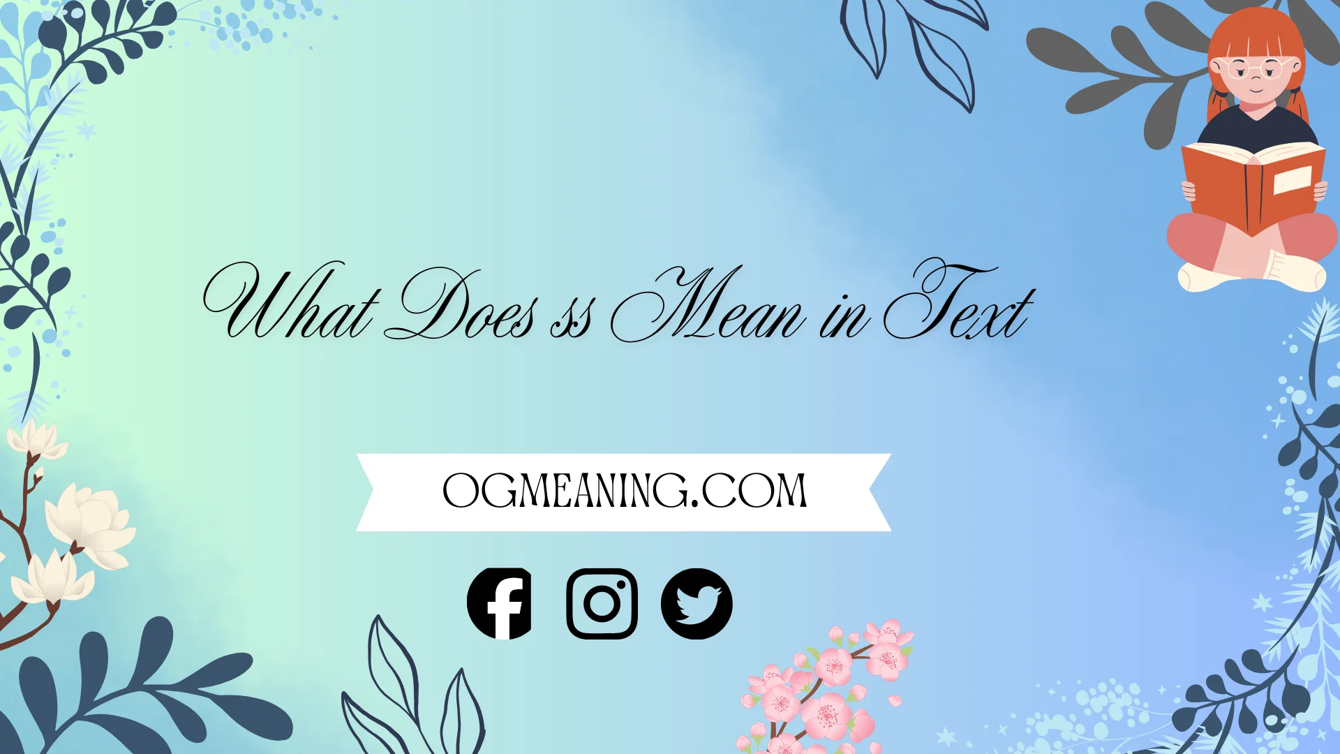 what does ss mean in text