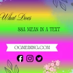 What Does SSA Mean in Text