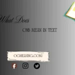 what does onb mean in text