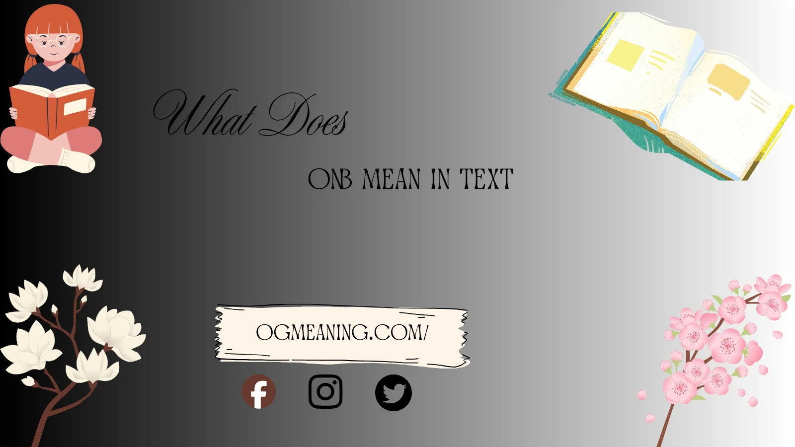 what does onb mean in text