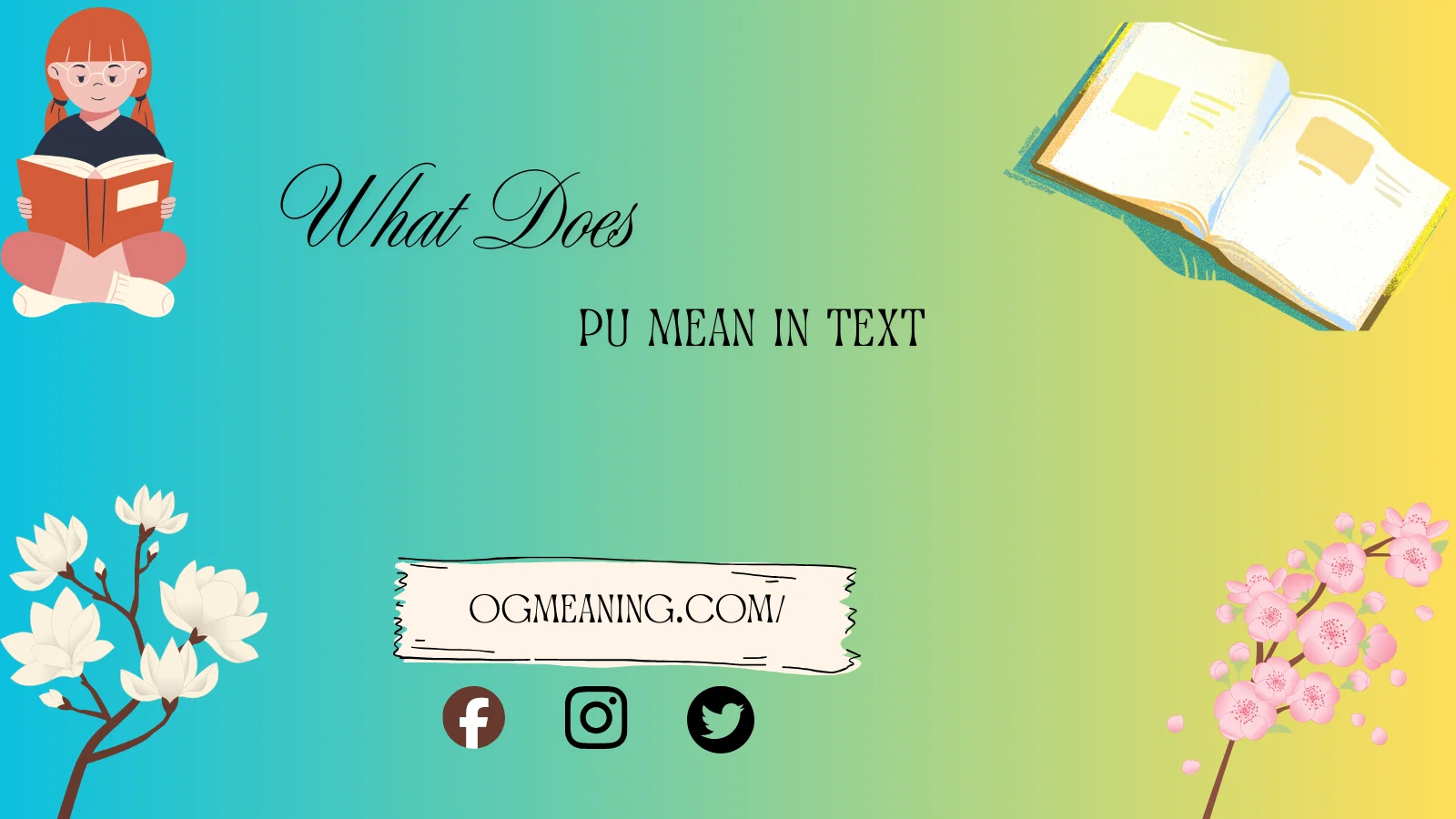 what does pu mean in text