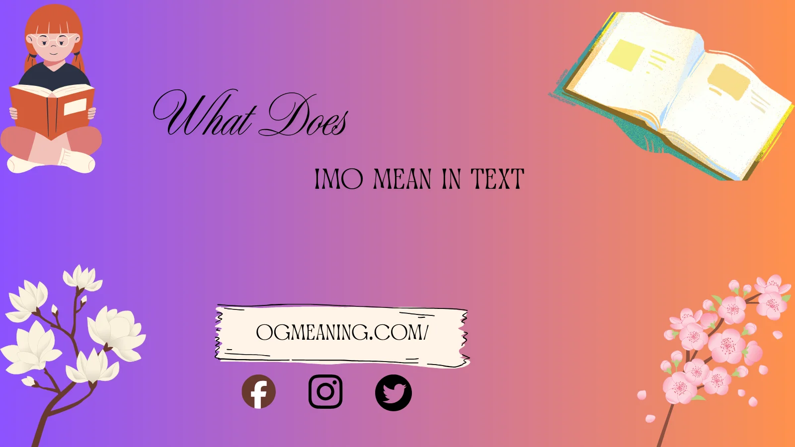 what does imo mean in text