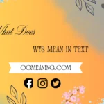 what does wys mean in text