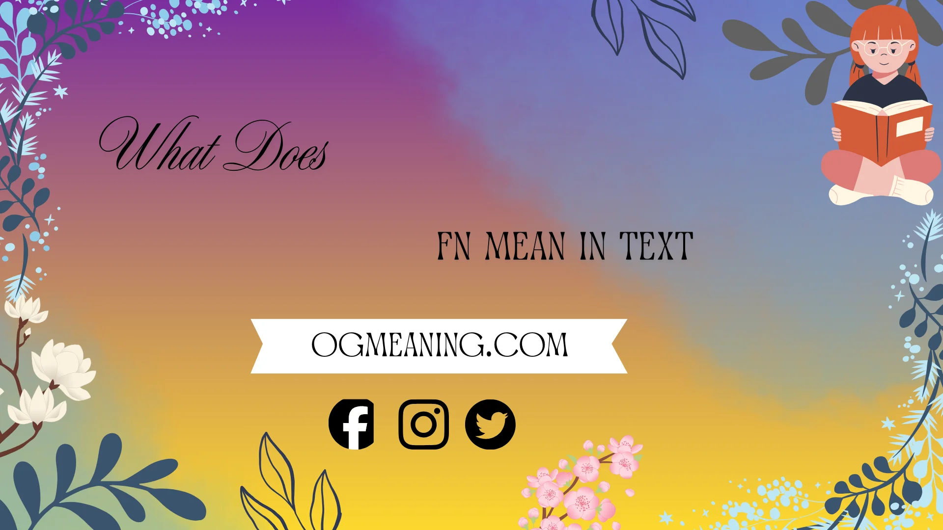 what does fn mean in text