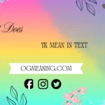 what does YK mean in text