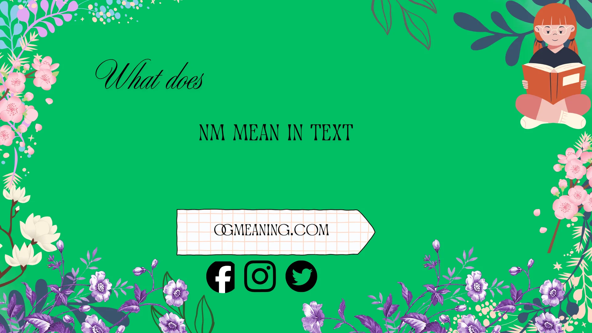 what does nm mean in text