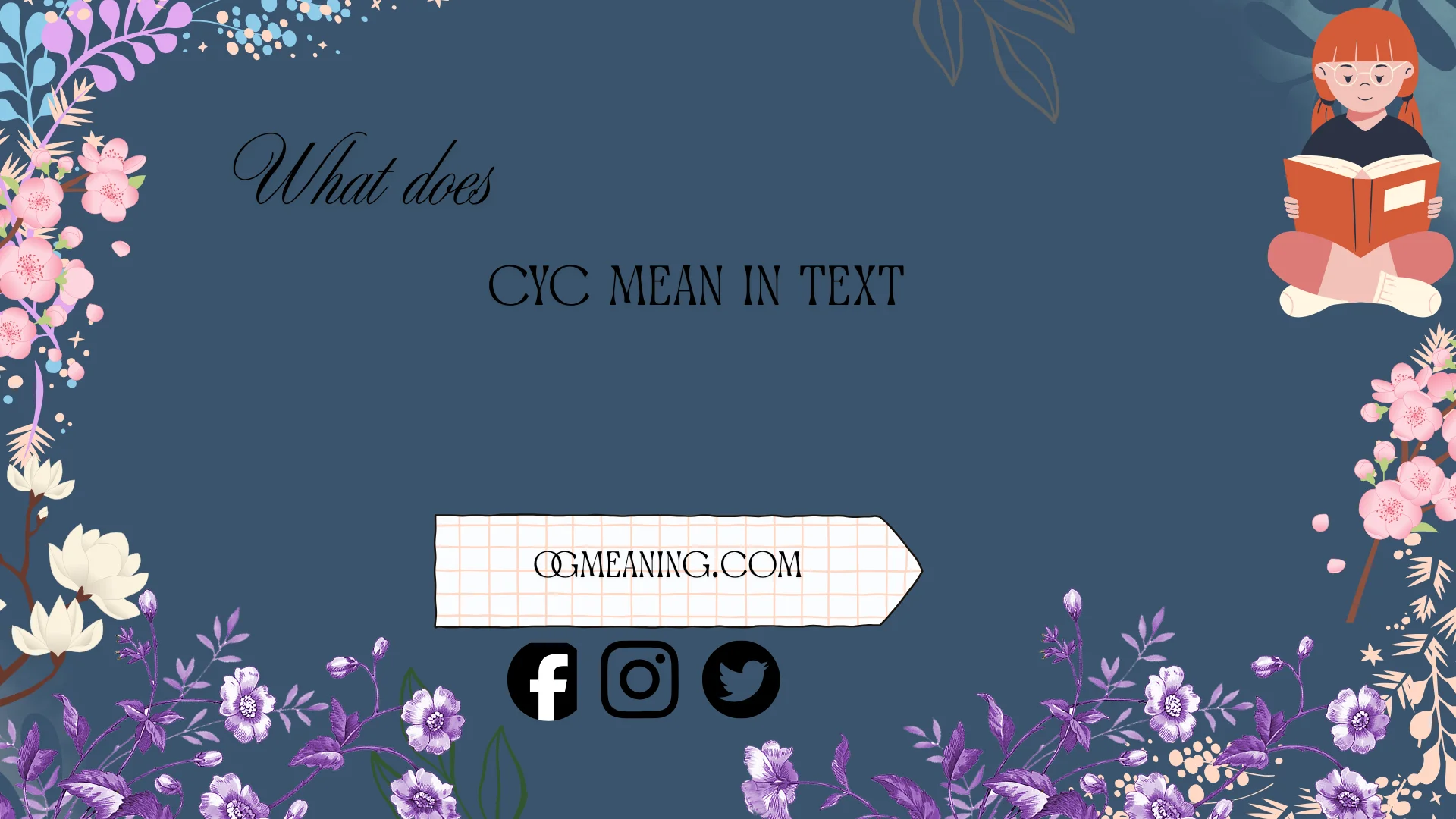what does cyc mean in text