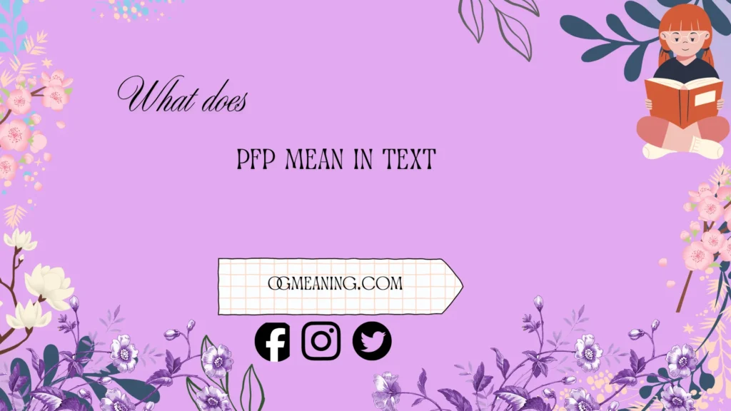 what does pfp mean in text
