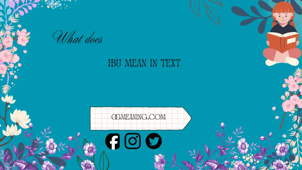 what does hbu mean in text