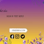 what does !! mean in text reply