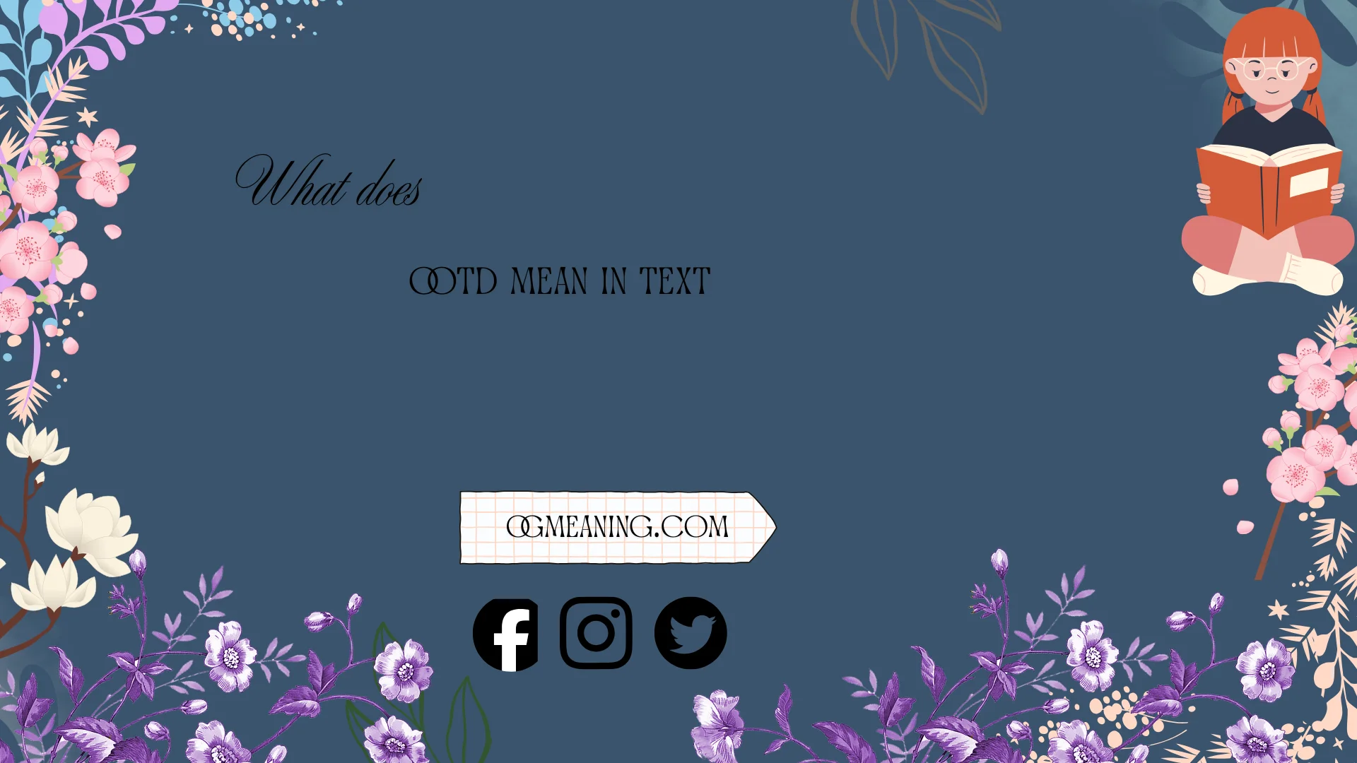 what does ootd mean in text
