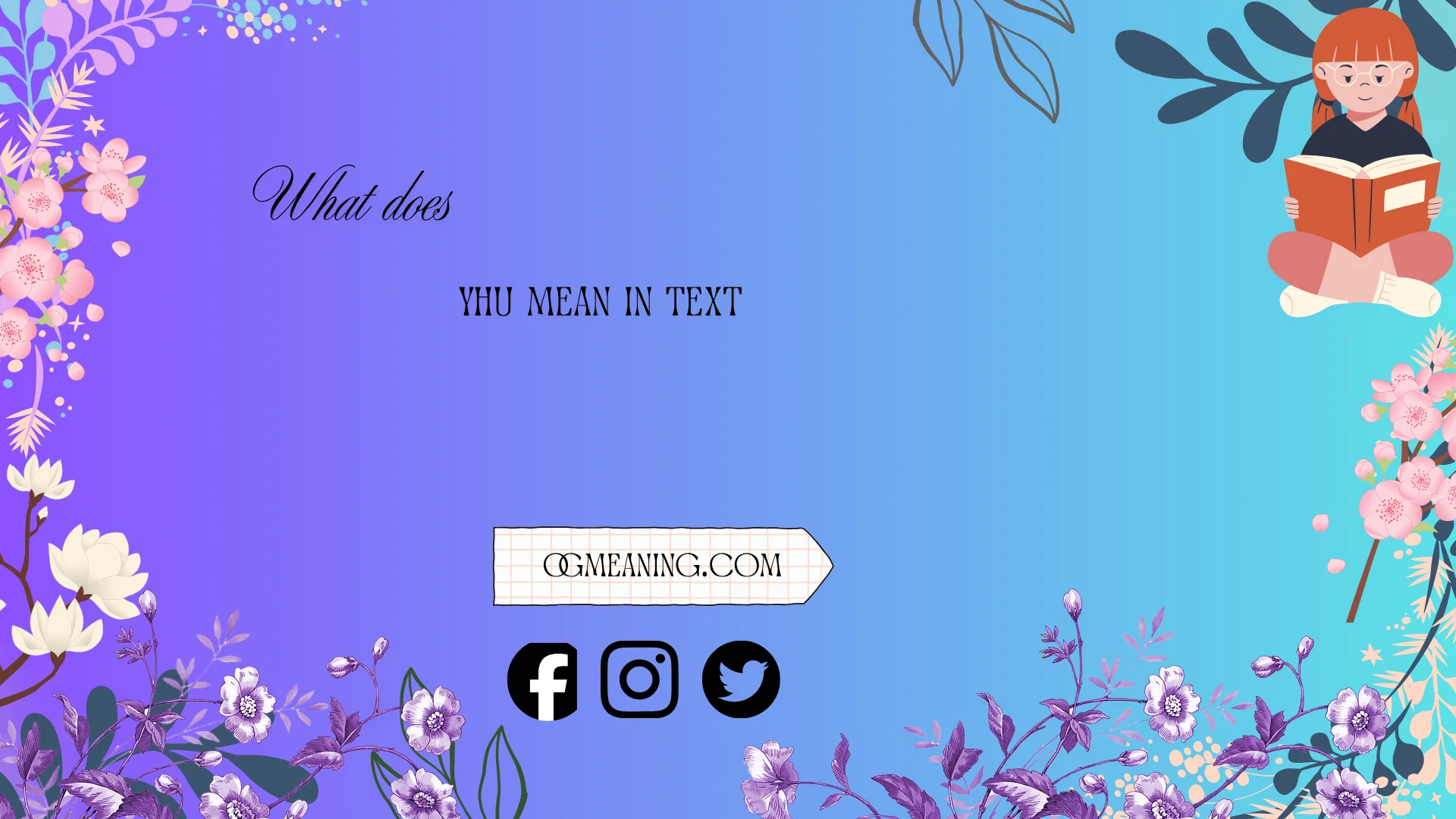 what does yhu mean in text