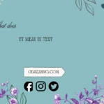 what does yt mean in text