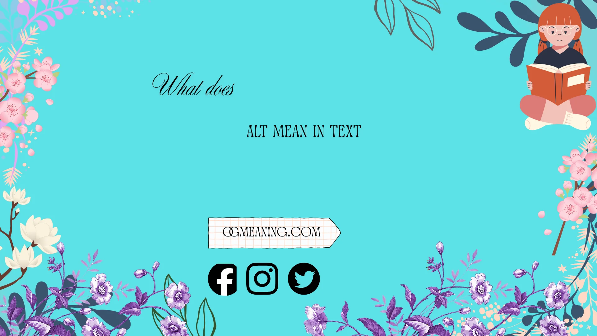 what does alt mean in text