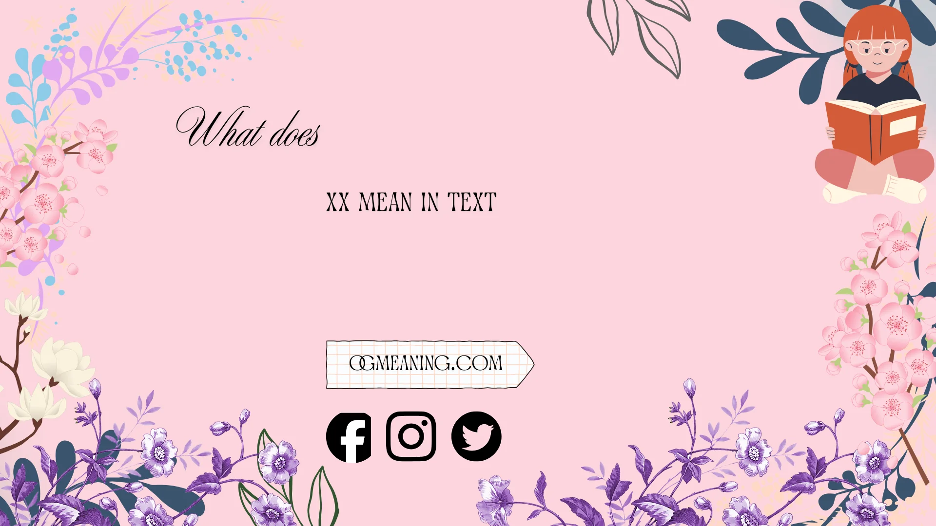 what does xx mean in text