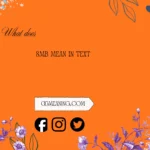 what does smb mean in text