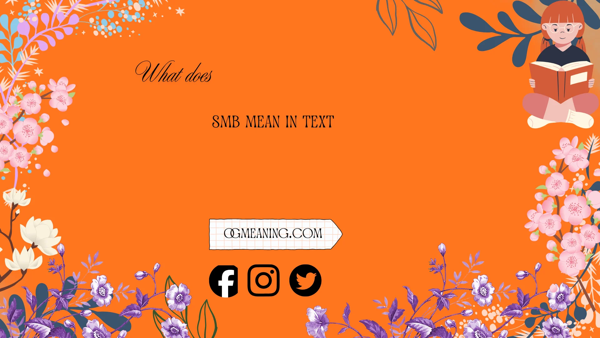 what does smb mean in text