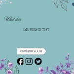 what does ima mean in text