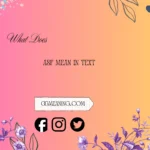 what does asf mean in text