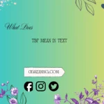what does tbf mean in text