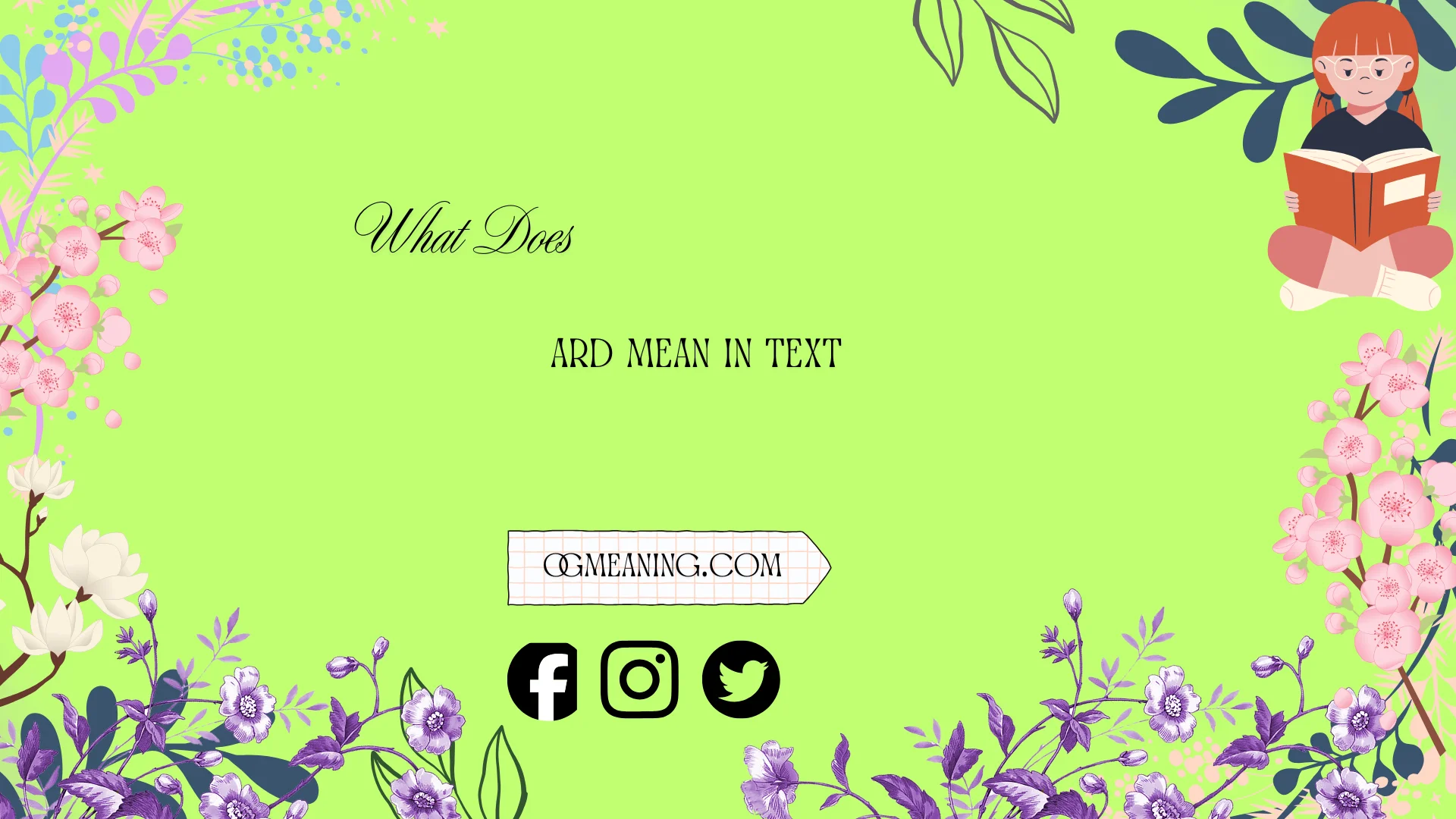 what does ard mean in text
