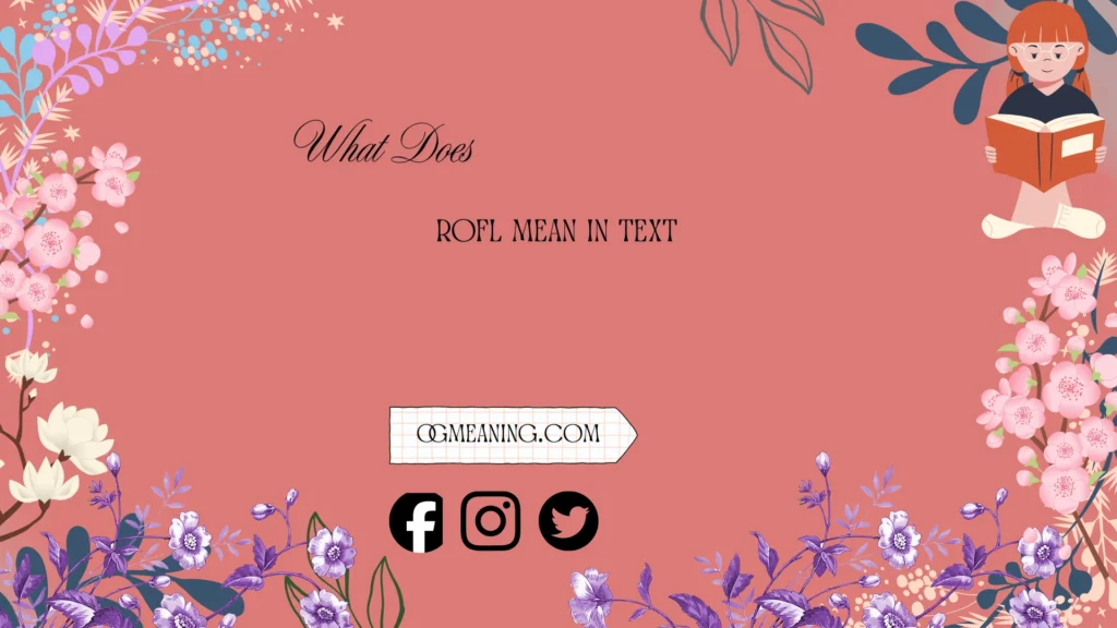 what does rofl mean in text