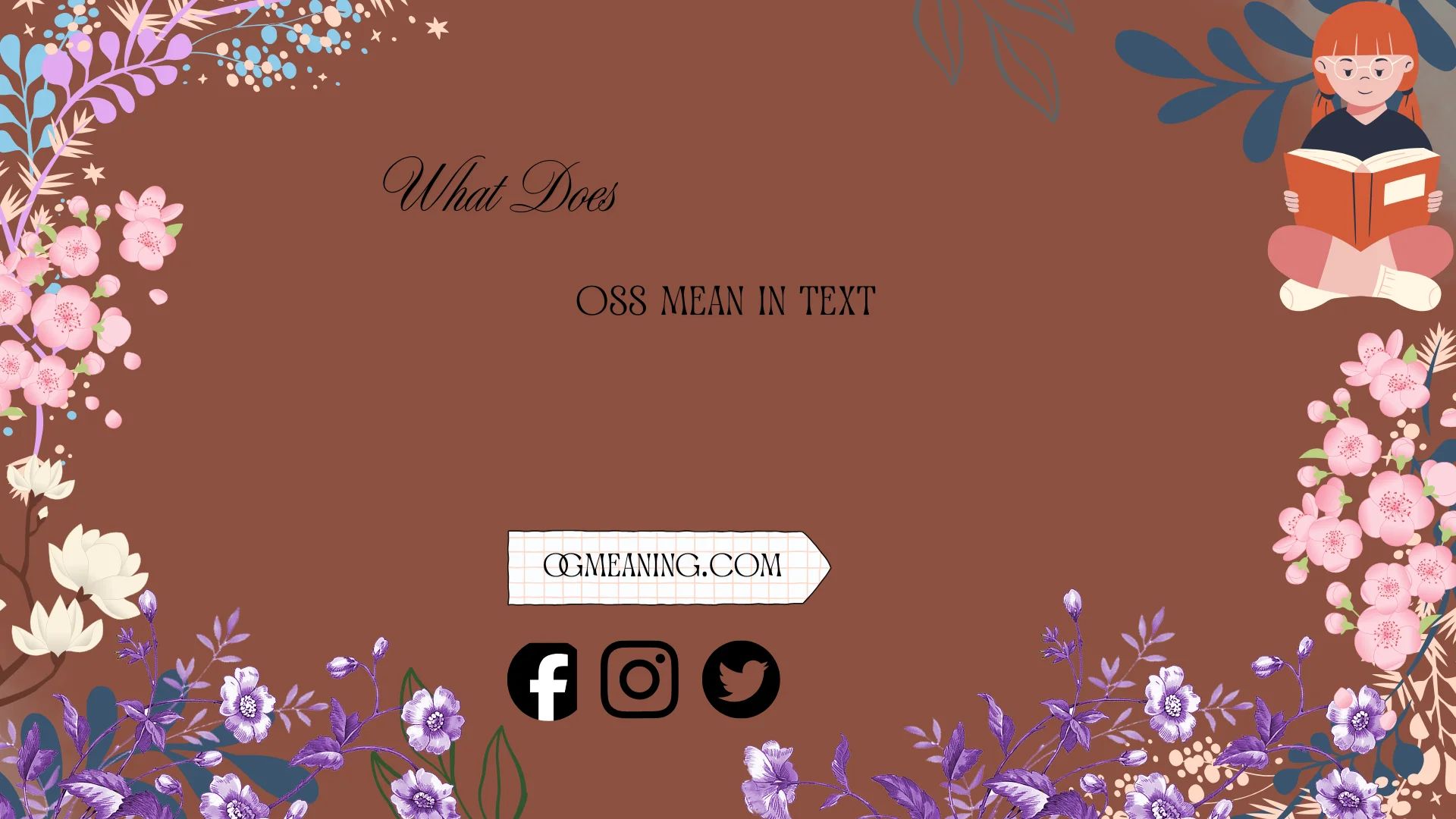 what does oss mean in text