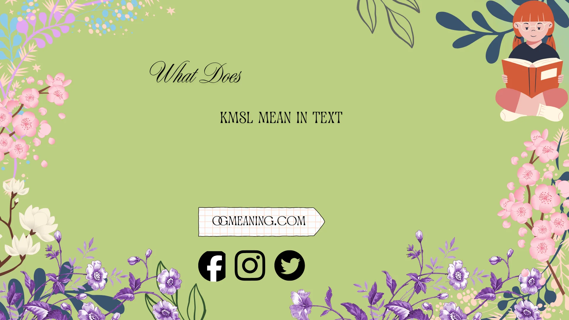 what does kmsl mean in text