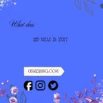 what does ihy mean in text