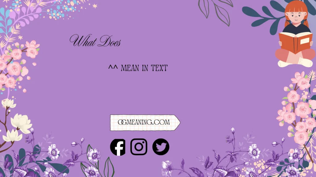 what does ^^ mean in text