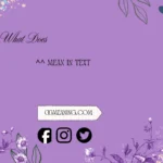 what does ^^ mean in text