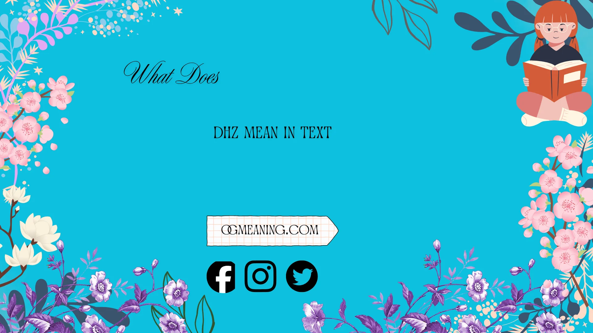 what does dhz mean in text