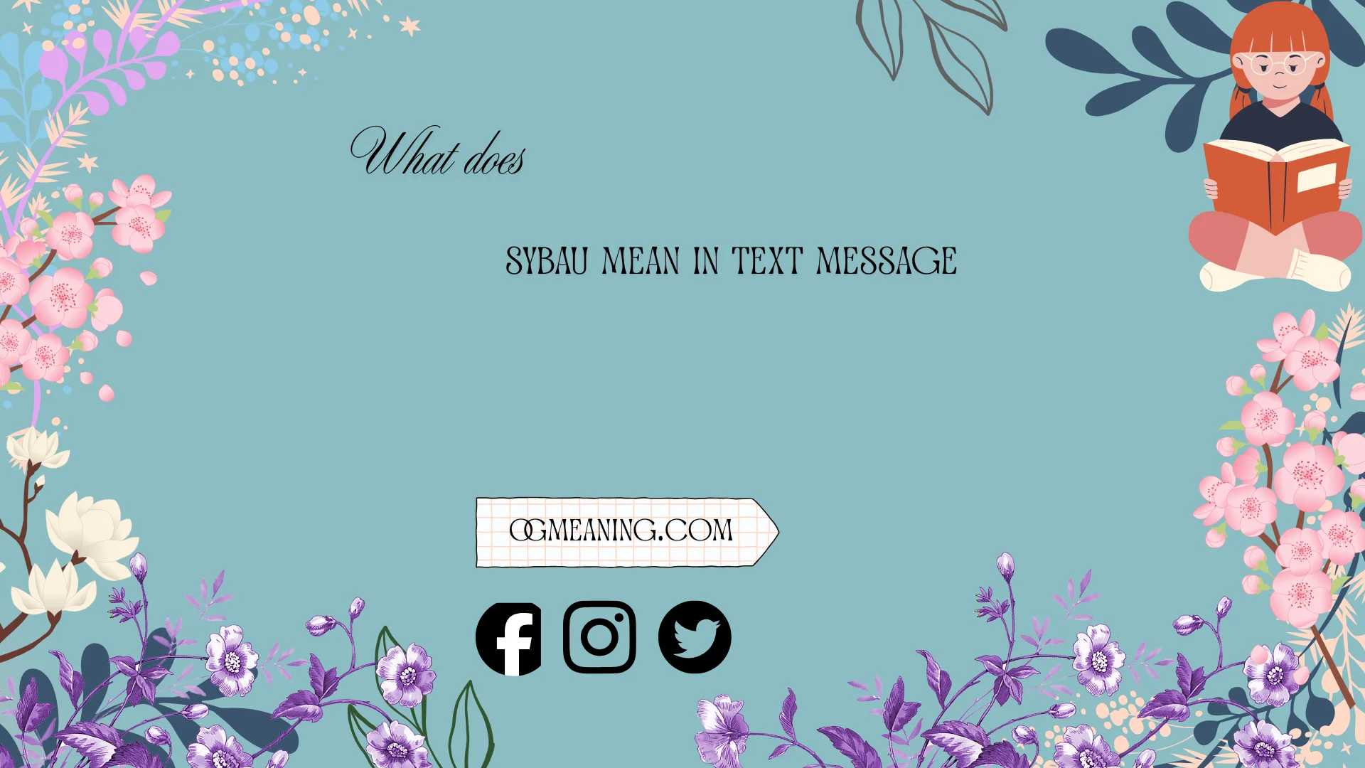 what does sybau mean in text message