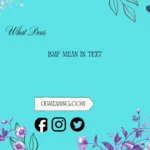 what does bmf mean in text