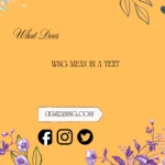 What Does WSG Mean in a Text