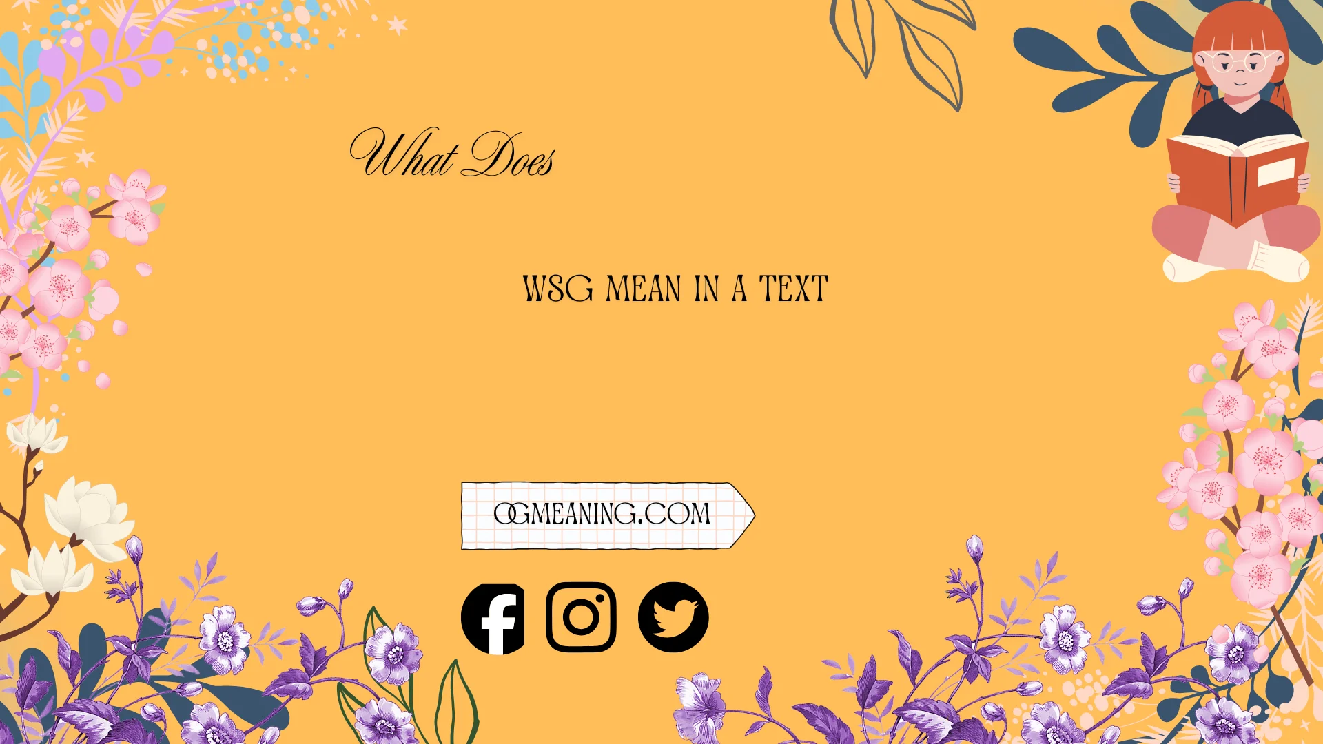 What Does WSG Mean in a Text