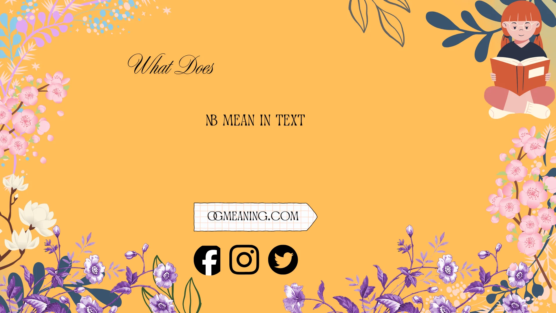 what does nb mean in text