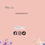 what does atp mean in text