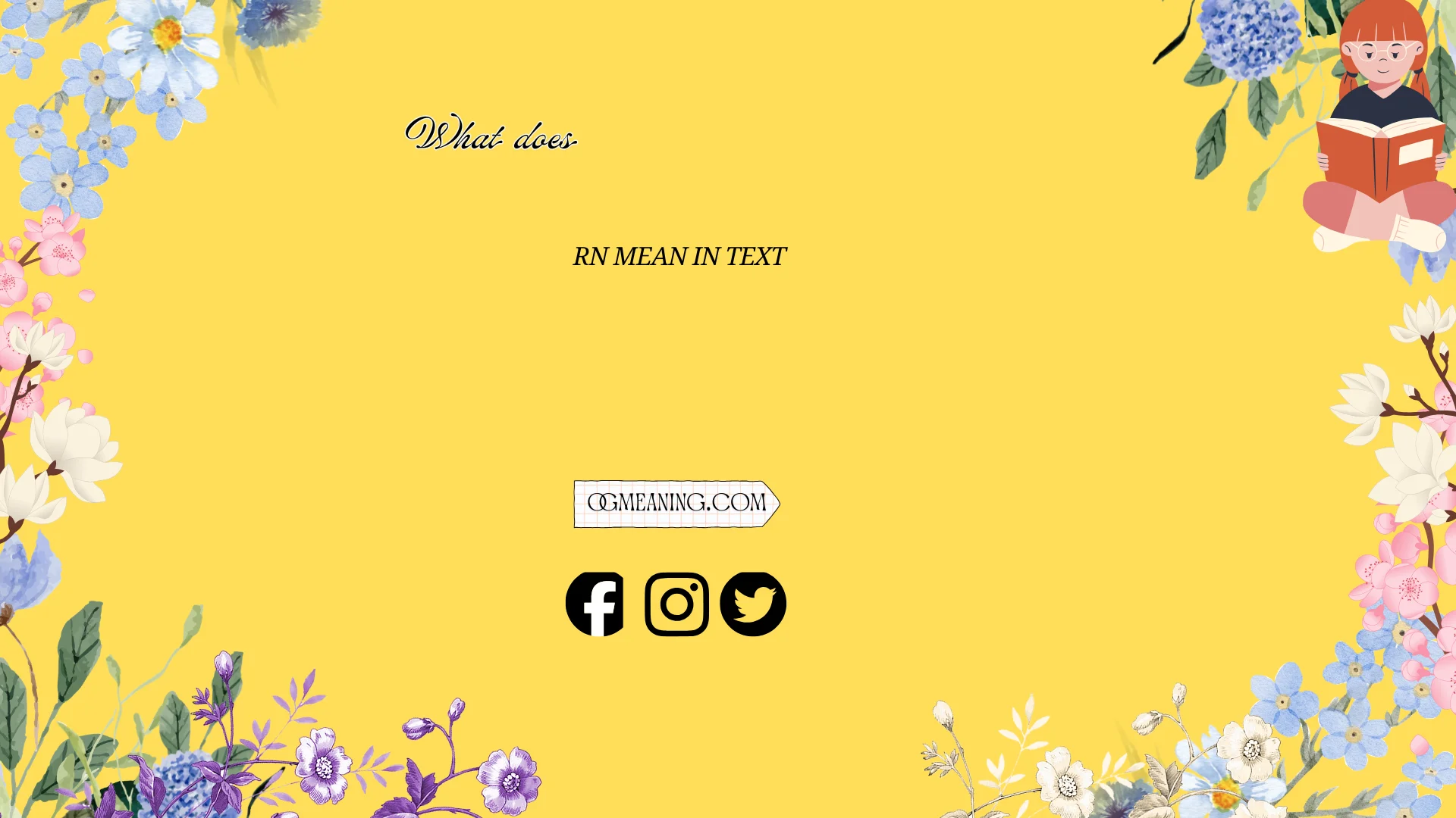 what does rn mean in text