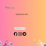 what does gm mean in text