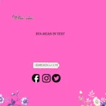 what does bta mean in text