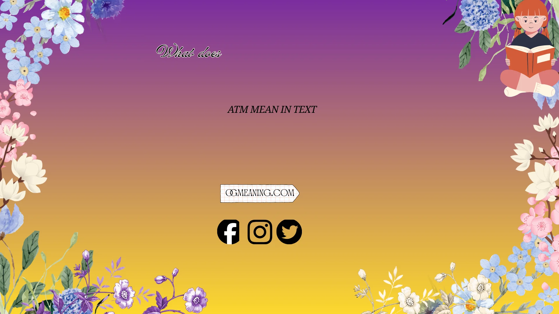 what does atm mean in text
