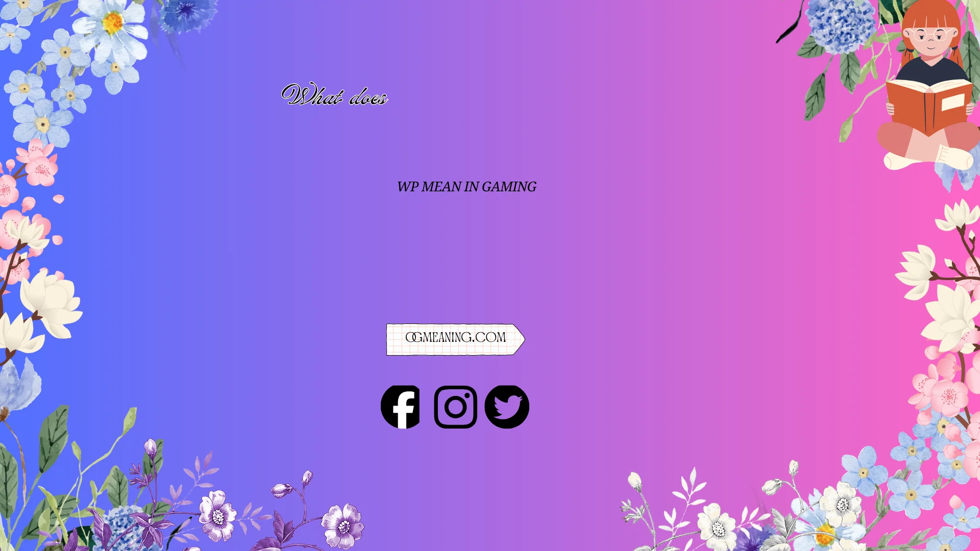 what does wp mean in gaming